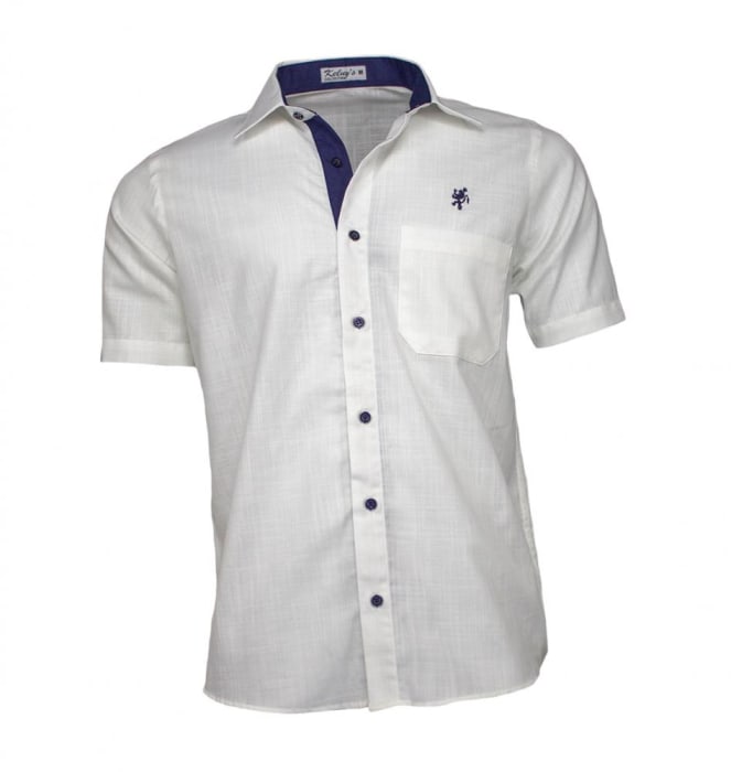 Camisa Masculina Manga Curta Cru (0)