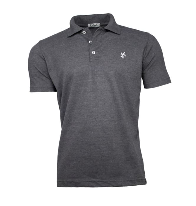 Camisa Polo Cinza Escuro (0)