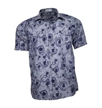 Camisa Floral Masculina Flores (0)