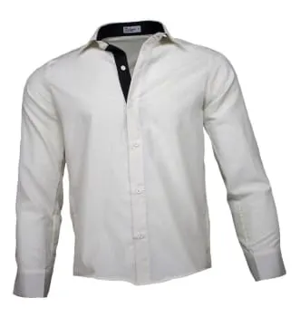 Camisa Social Masculina Linho Palha (0)