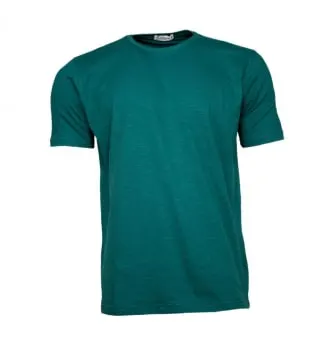 Camiseta Básica Masculina Verde Escuro (0)