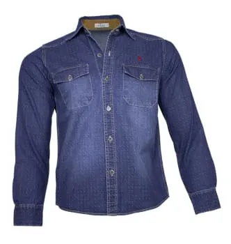 Camisa Jeans Masculina Super Stone (0)