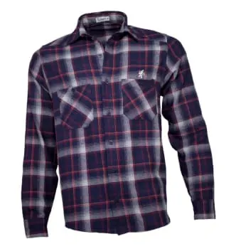 Camisa Xadrez Flanela  Azul Vermelho (0)