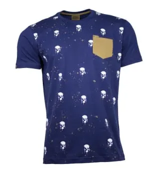 Camiseta Masculina Gangster Skull (0)