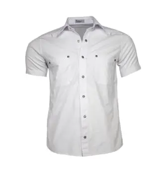 camisa-sarja-masculina-manga-curta-branca