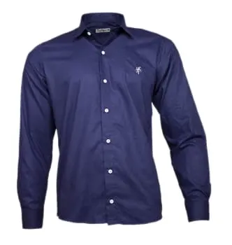 camisa-social-chuviscada-marinho